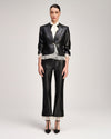 Black/ivory