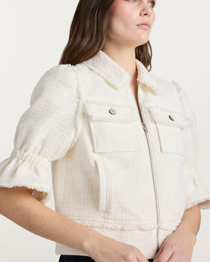 Cinq à Sept Boucle Holly Jacket