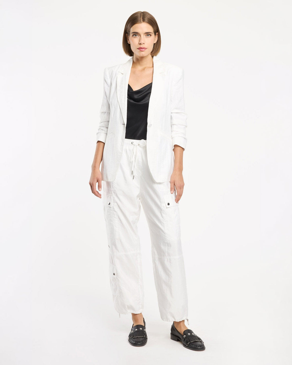 Cinq à Sept Tumbled Woven Khloe Blazer