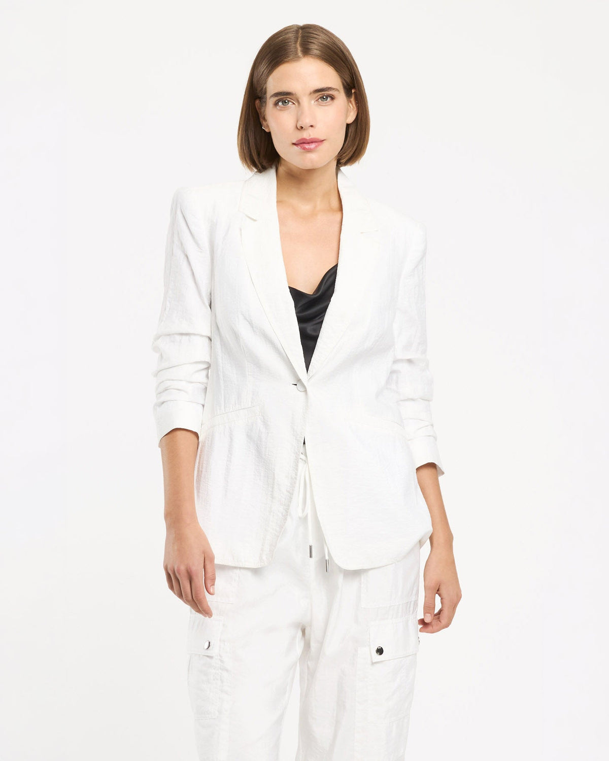 Cinq à Sept Tumbled Woven Khloe Blazer