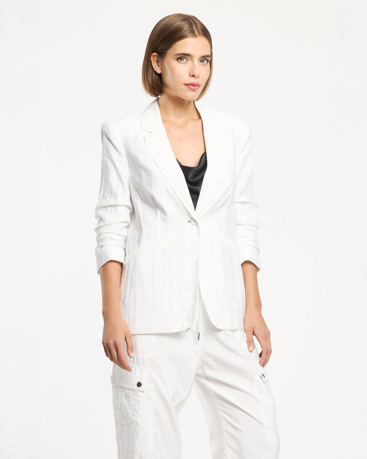 Cinq à Sept Tumbled Woven Khloe Blazer