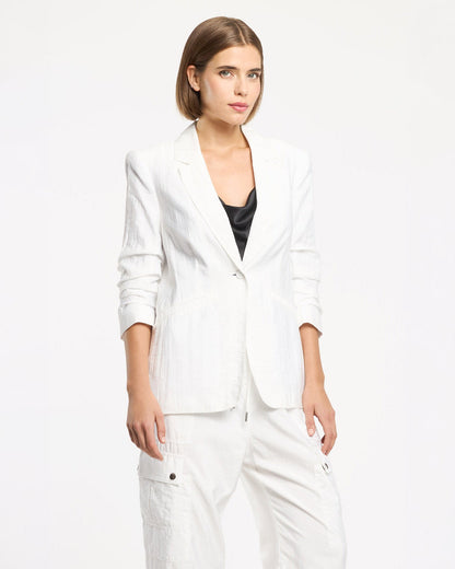 Cinq à Sept Tumbled Woven Khloe Blazer