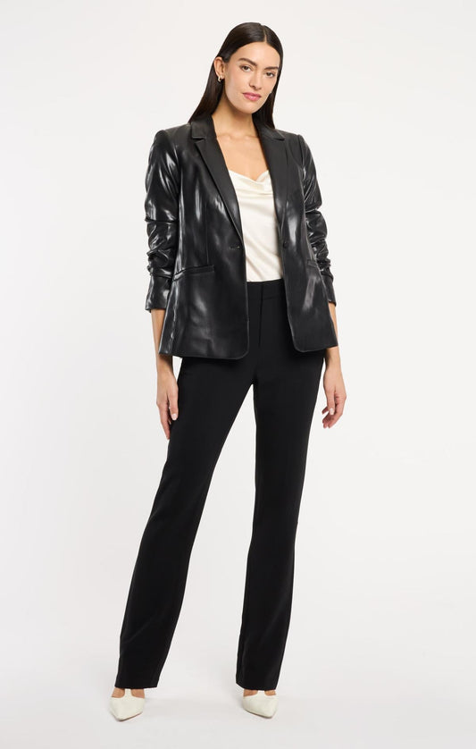 Cinq à Sept Vegan Leather Kylie Blazer