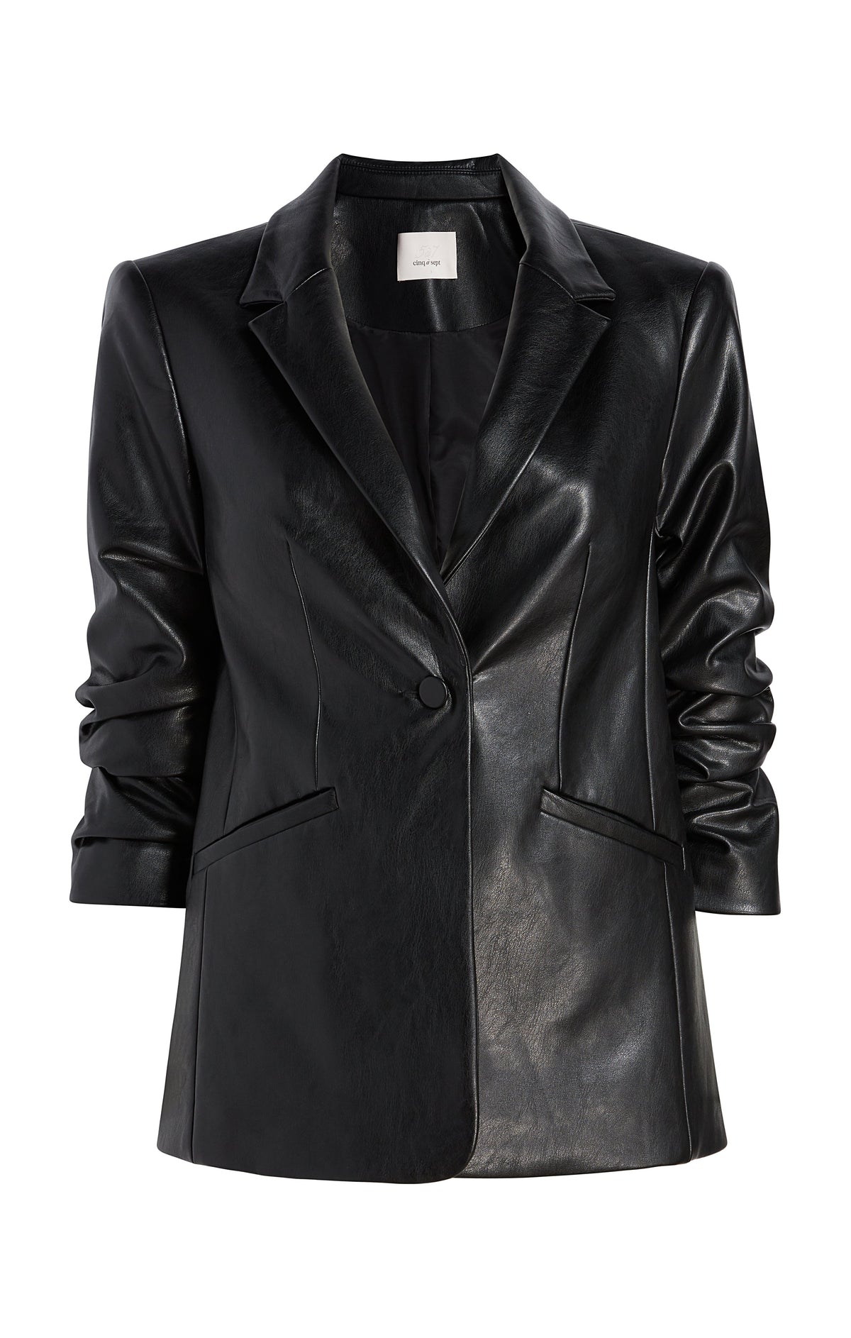 Cinq à Sept Vegan Leather Kylie Blazer