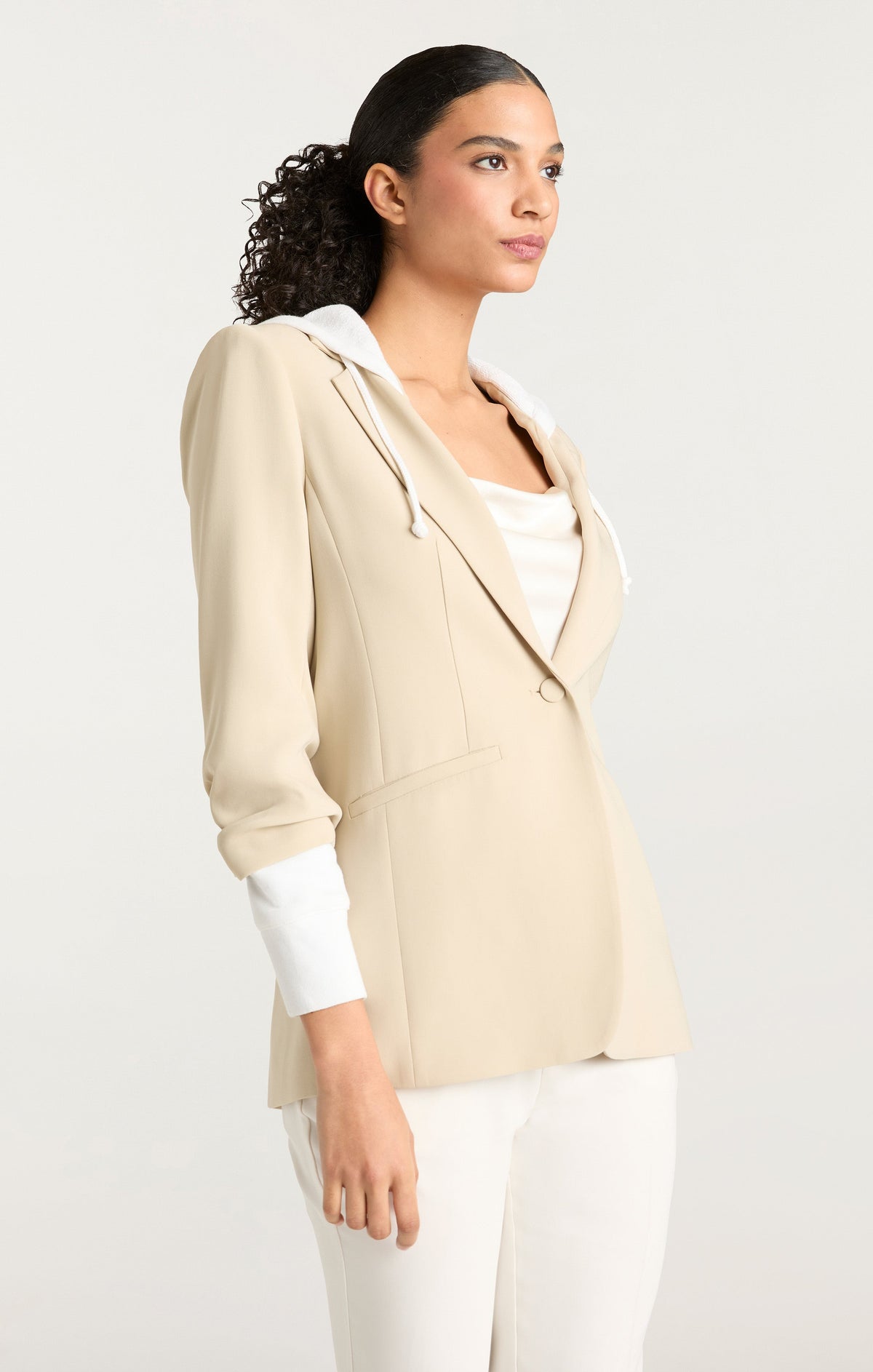 Cinq à Sept Hooded Khloe Jacket