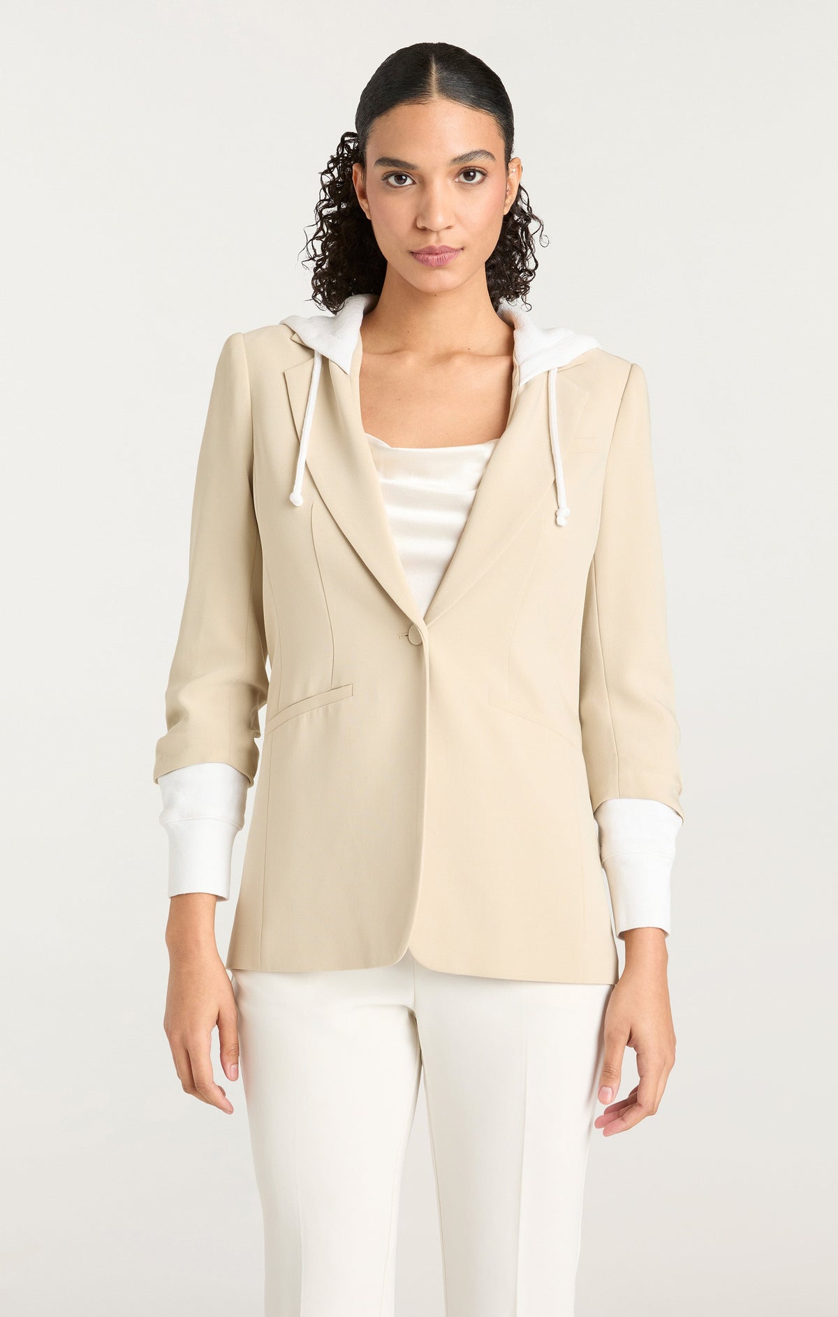 Cinq à Sept Hooded Khloe Jacket
