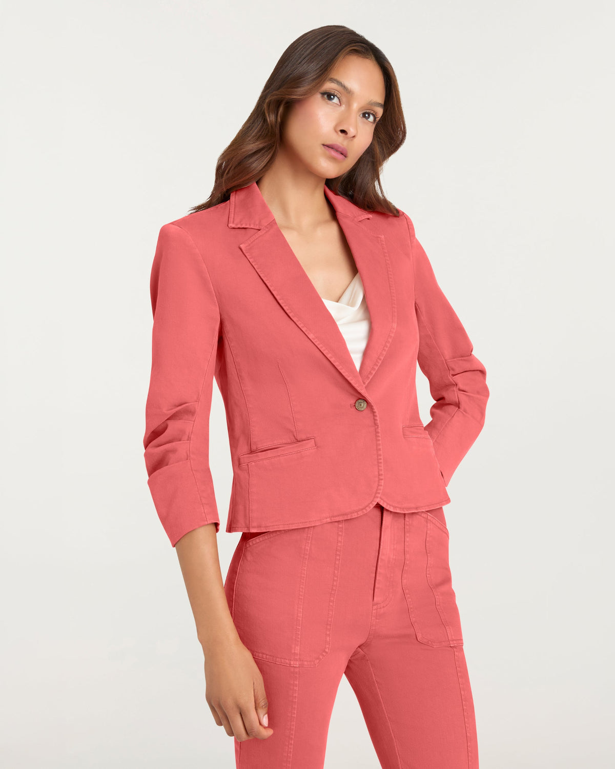 Cinq à Sept Le Petit Khloe Jean Blazer