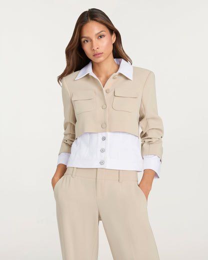 Cinq à Sept Lorraine Jean Jacket
