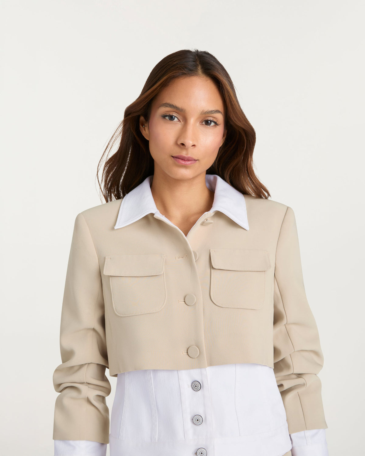 Cinq à Sept Lorraine Jean Jacket