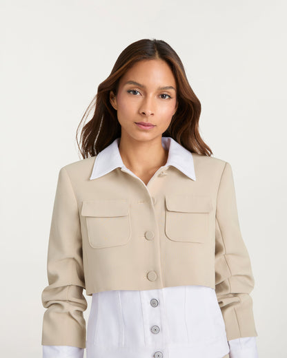 Cinq à Sept Lorraine Jean Jacket