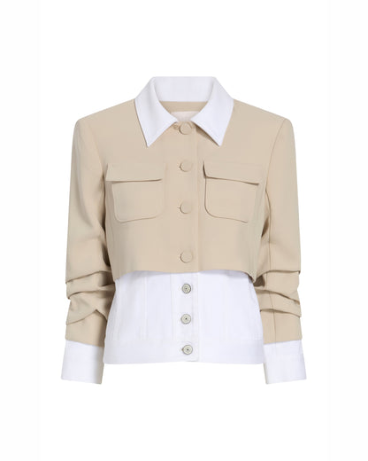 Cinq à Sept Lorraine Jean Jacket