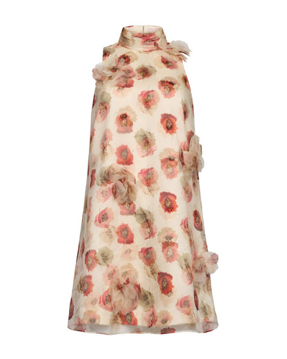 Cinq à Sept Floating Poppies Sylvia Dress