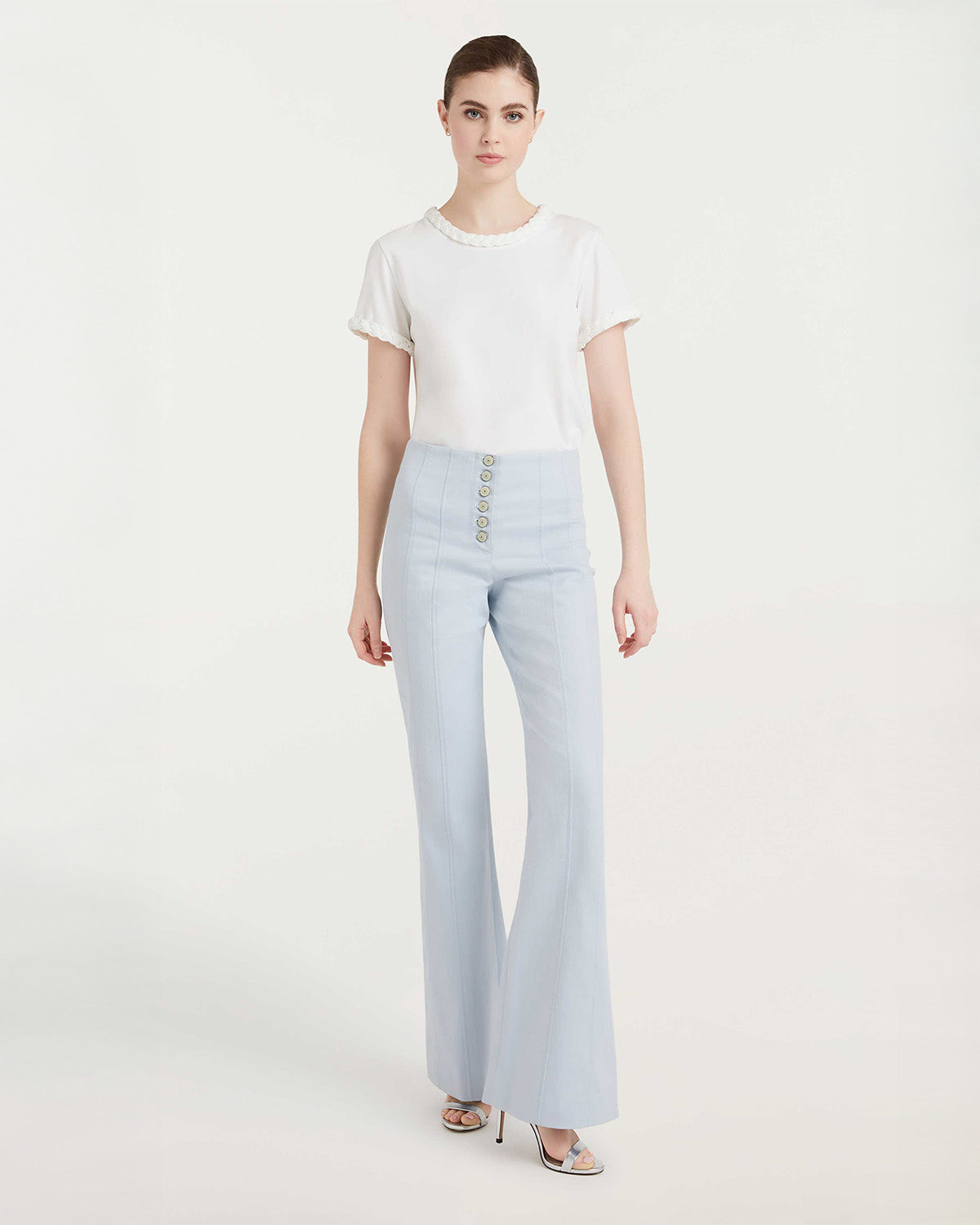 Cinq à Sept Braided Tee