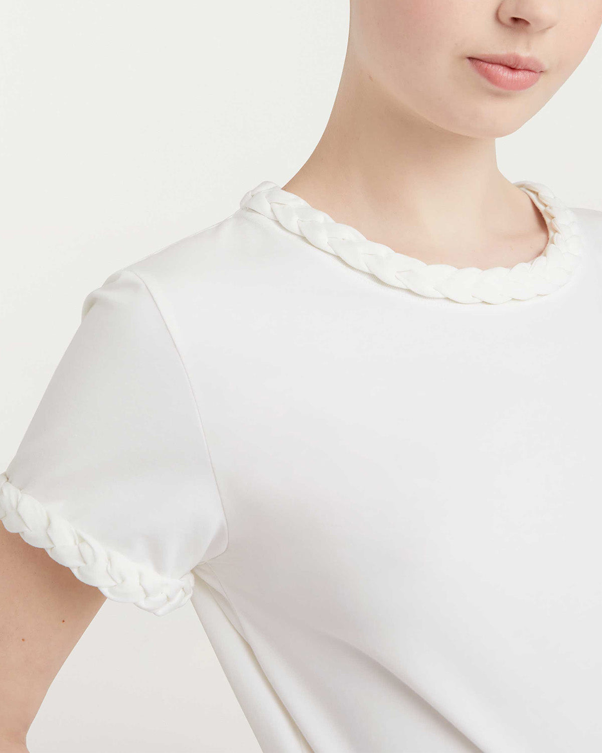 Cinq à Sept Braided Tee