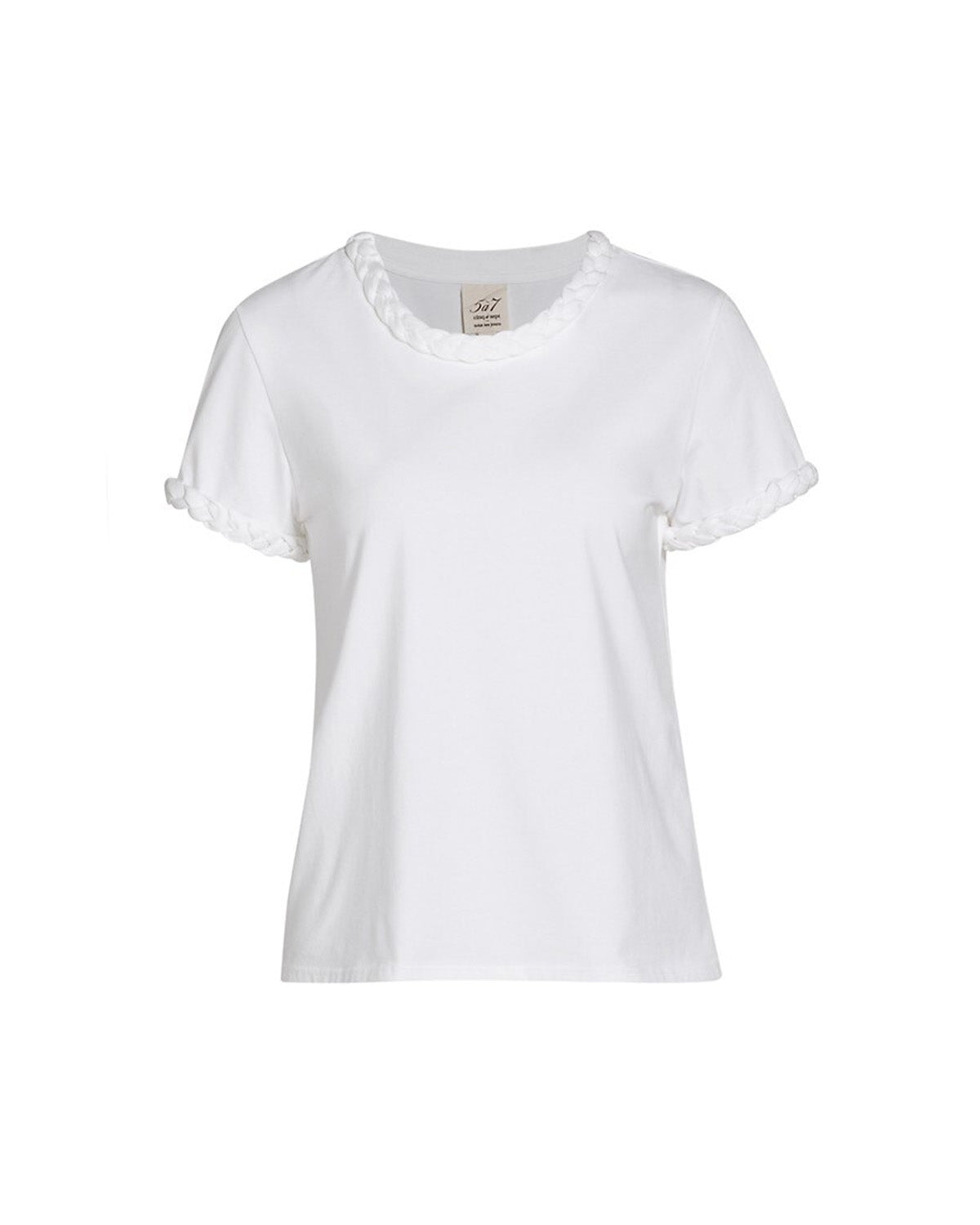 Cinq à Sept Braided Tee
