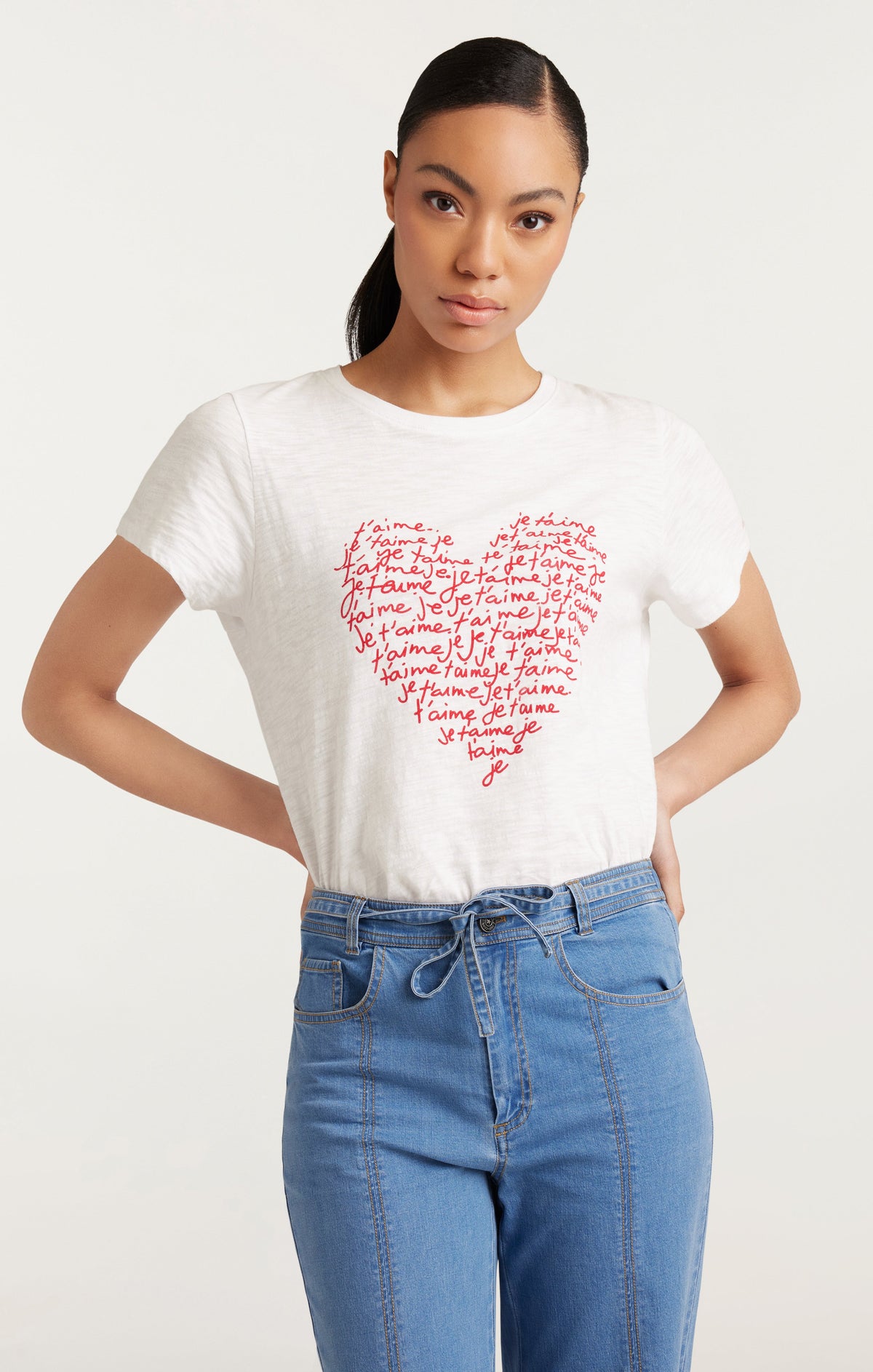 Cinq à Sept Je T'aime Heart Tee