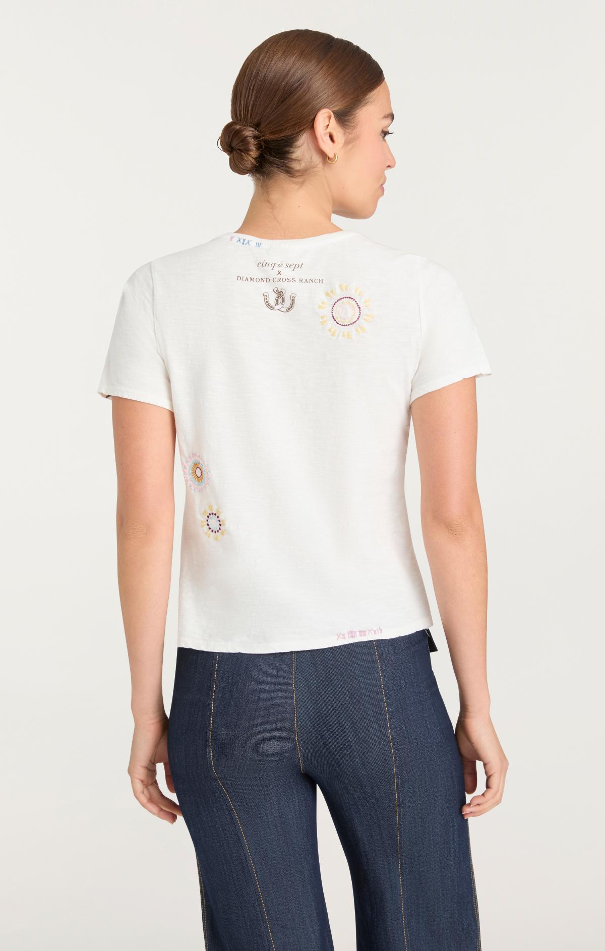 Cinq à Sept Bespoke Cowgirls Do It Better Shrunken Tee