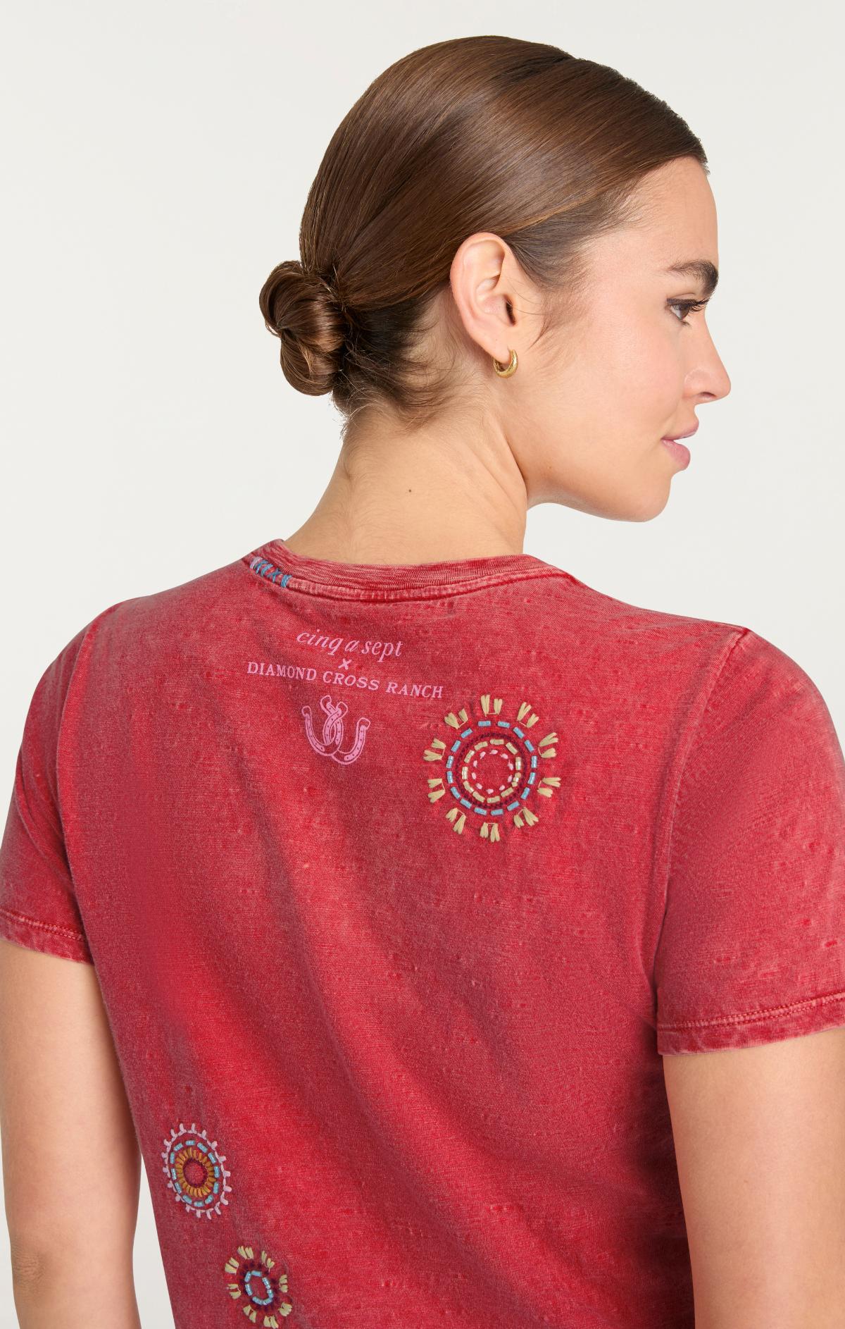 Cinq à Sept Bespoke Cowgirls Do It Better Shrunken Tee