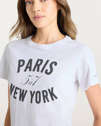 Cinq à Sept Paris New York Tee