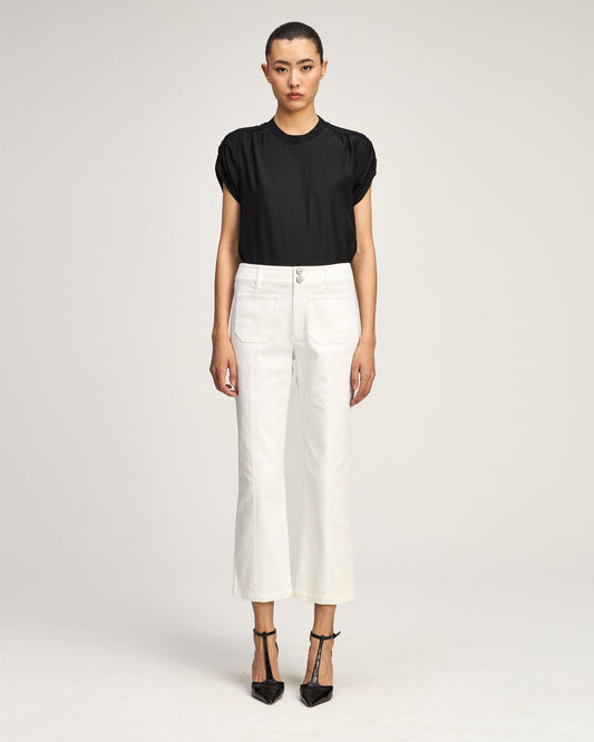 Cinq à Sept White Dorothea Jeans