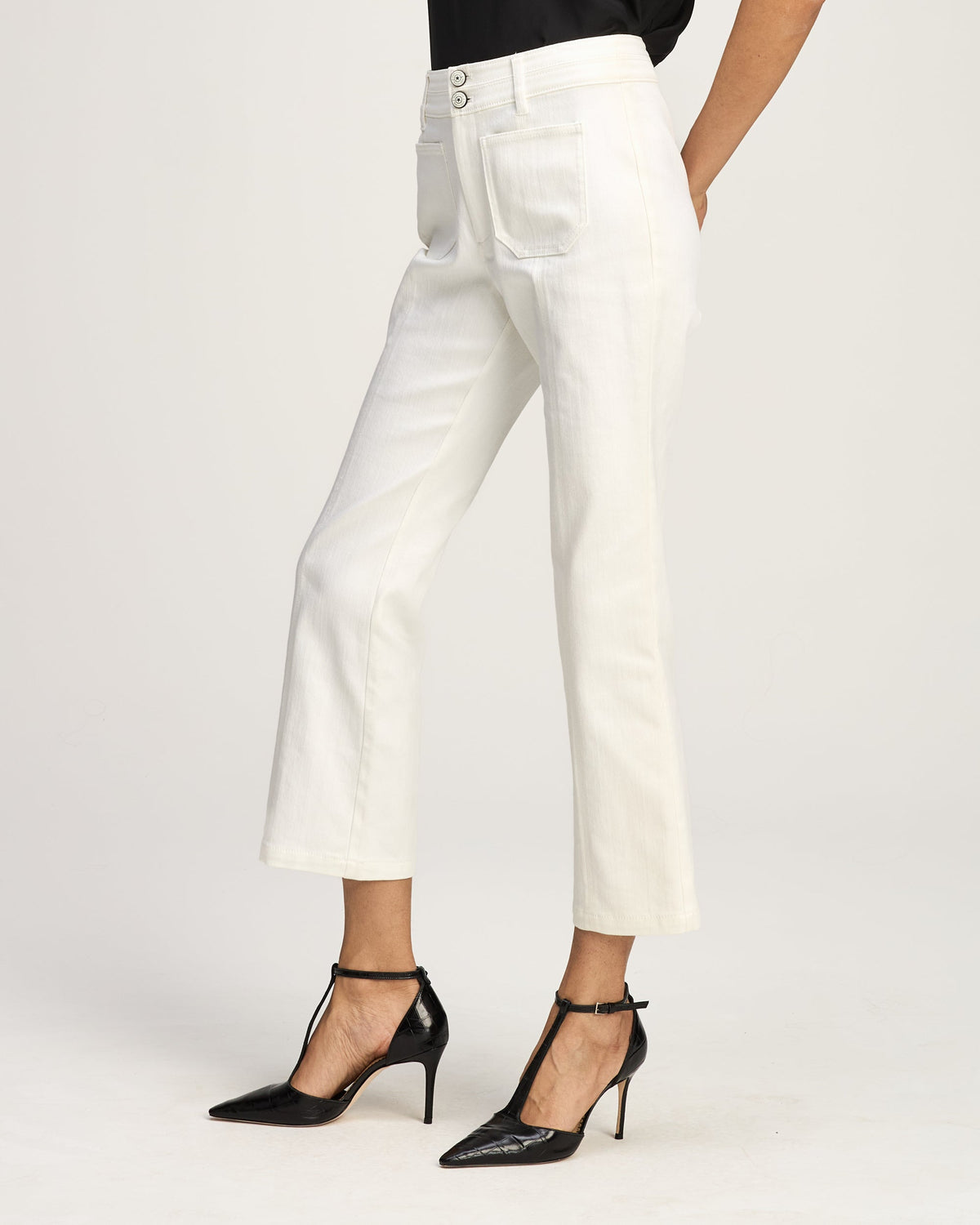 Cinq à Sept White Dorothea Jeans