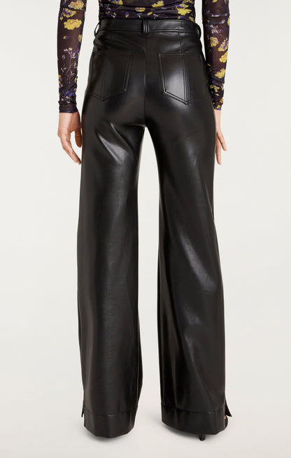 Cinq à Sept Vegan Leather Long Benji Pant