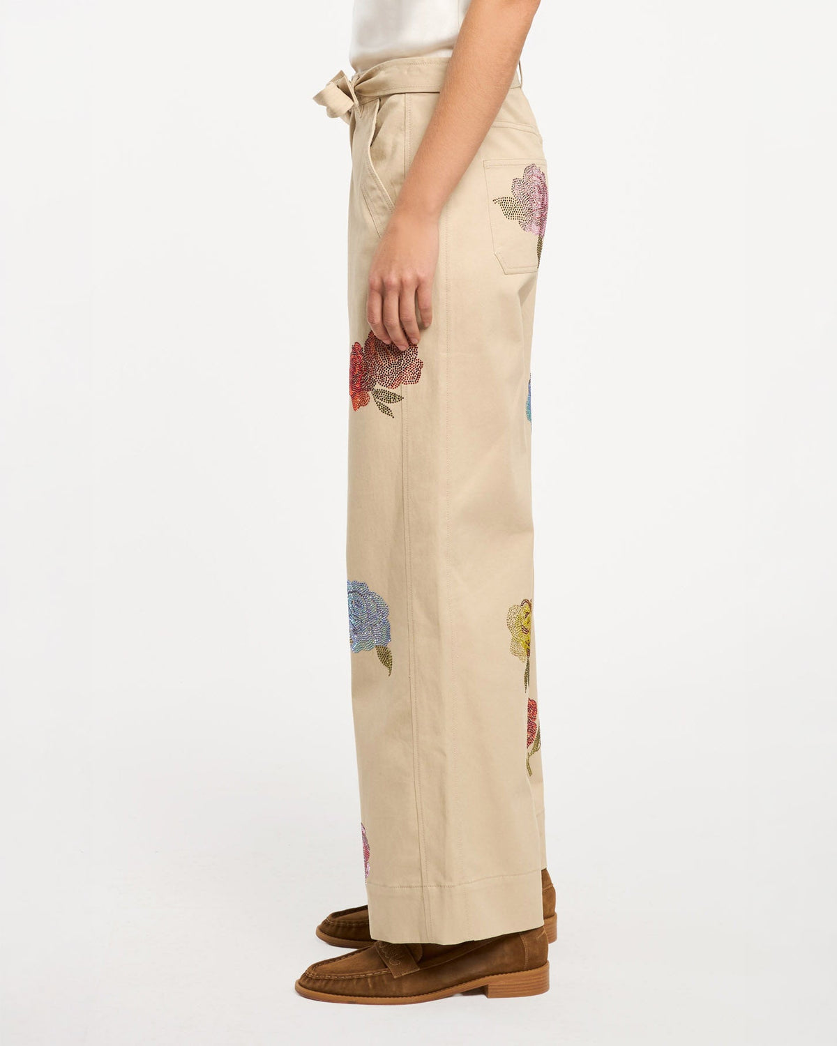 Cinq à Sept Heatset Roses Mylah Pant