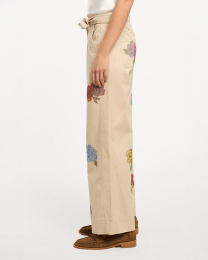 Cinq à Sept Heatset Roses Mylah Pant