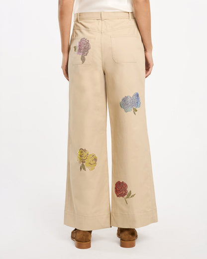Cinq à Sept Heatset Roses Mylah Pant