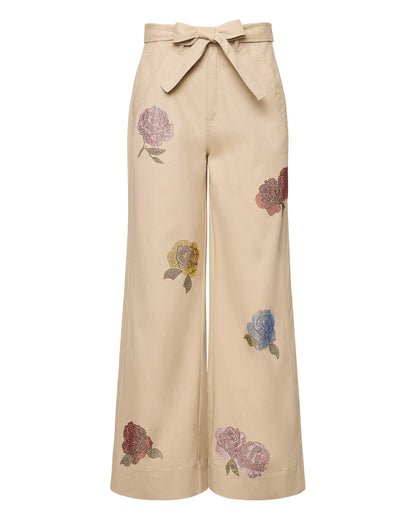 Cinq à Sept Heatset Roses Mylah Pant