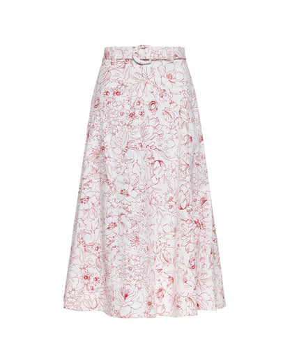 Cinq à Sept Garden Doodle Nala Skirt