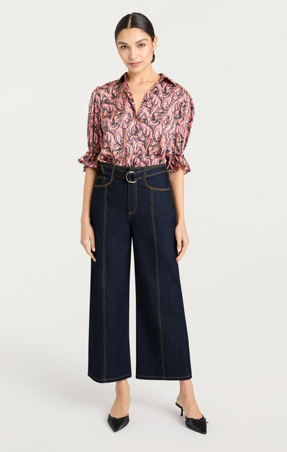 Cinq à Sept Wide Leg Madi Jeans