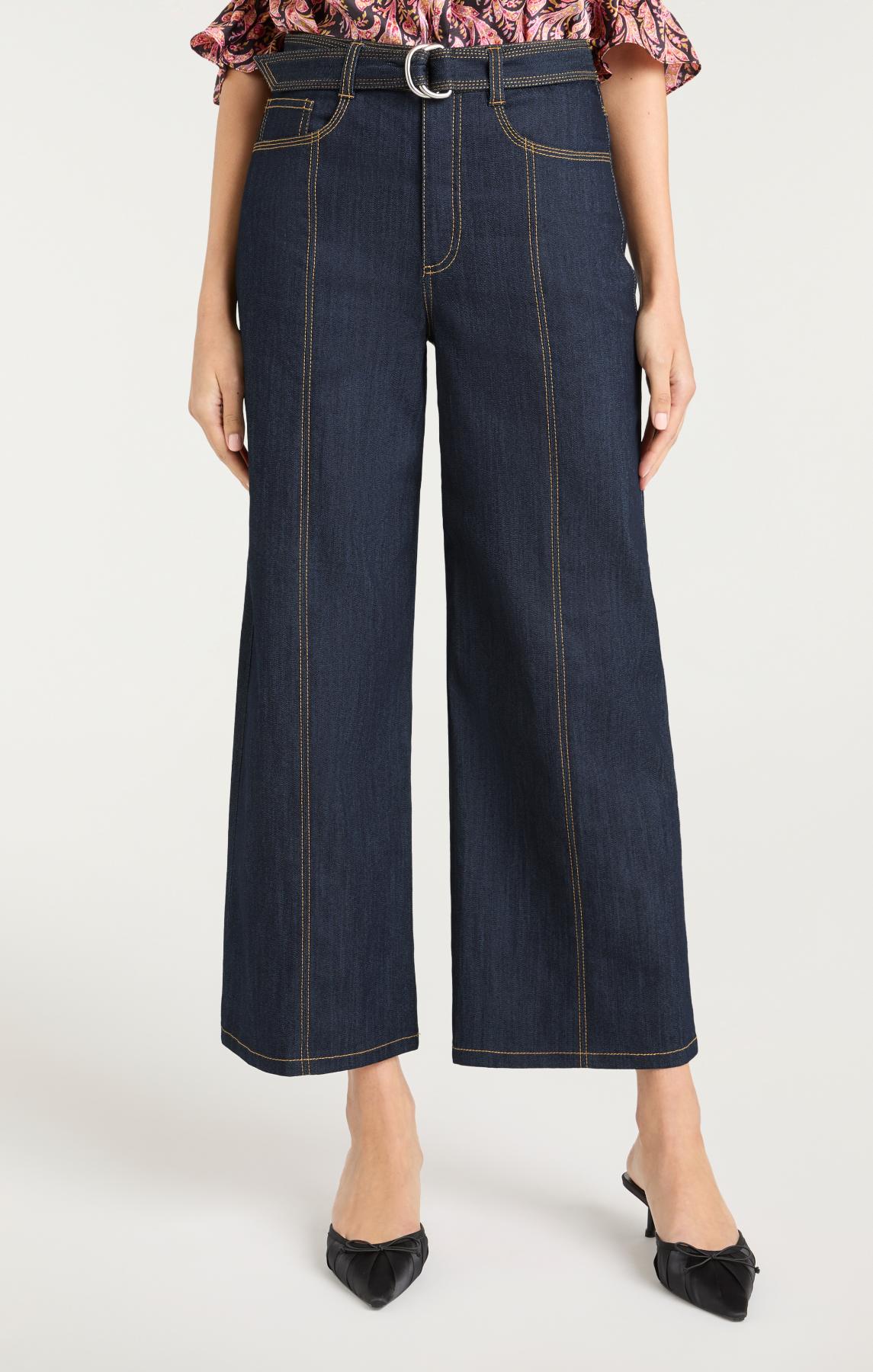 Cinq à Sept Wide Leg Madi Jeans