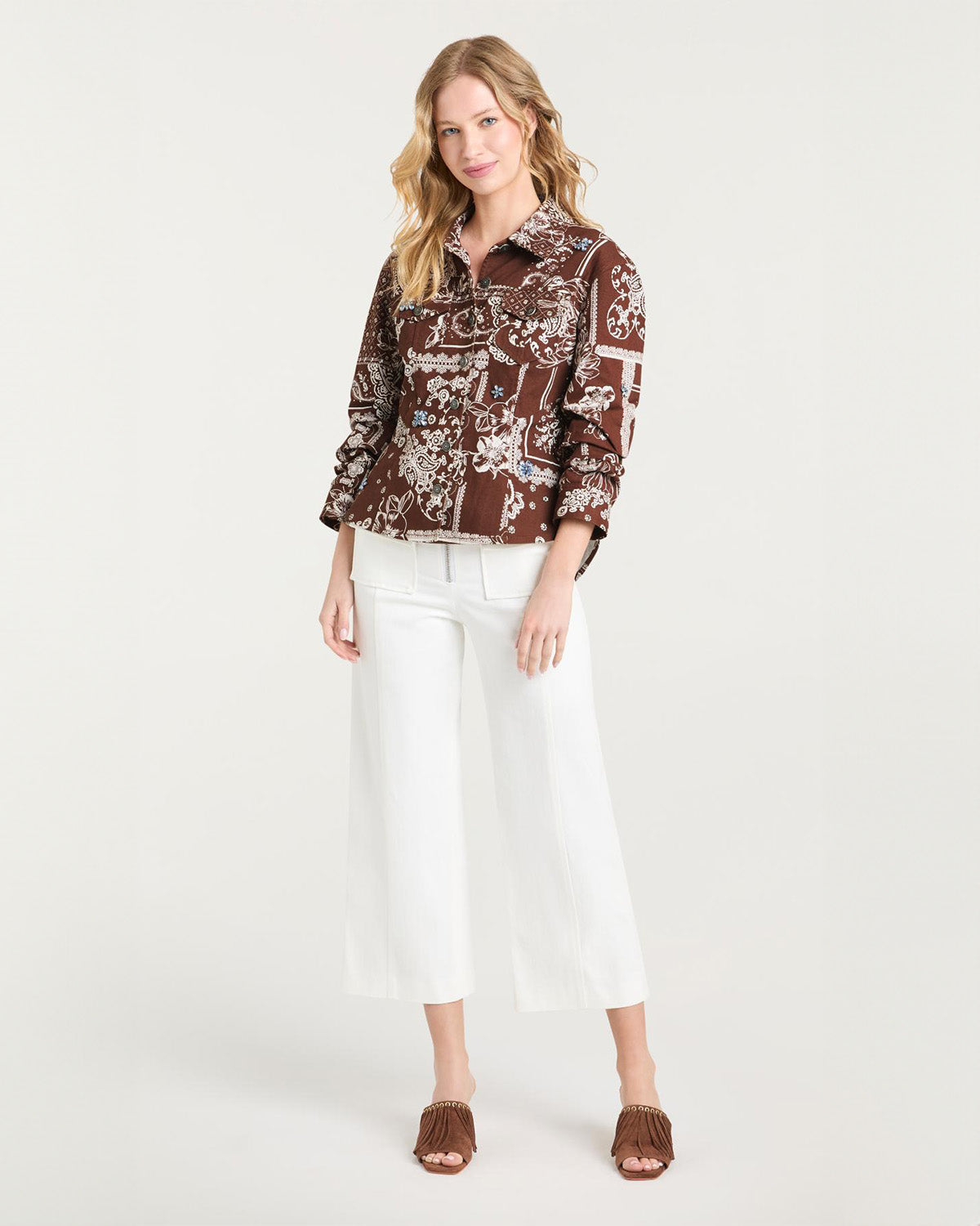 Cinq à Sept Sabrina Fringe Mule
