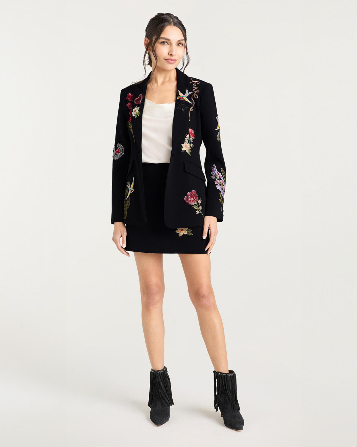 Cinq à Sept Sammy Fringe Ankle Boot
