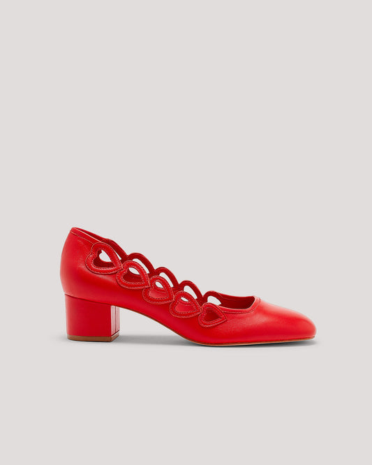 Cinq à Sept Martine Block Heel Pump
