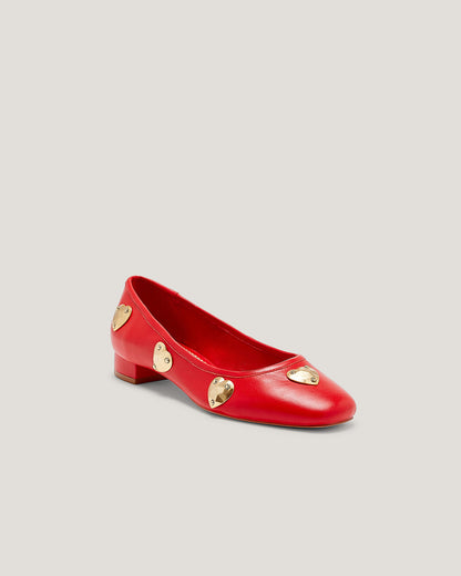 Cinq à Sept Marin Block Heel Ballet Pump