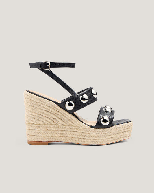 Cinq à Sept Georgia Studded Wedge Espadrille