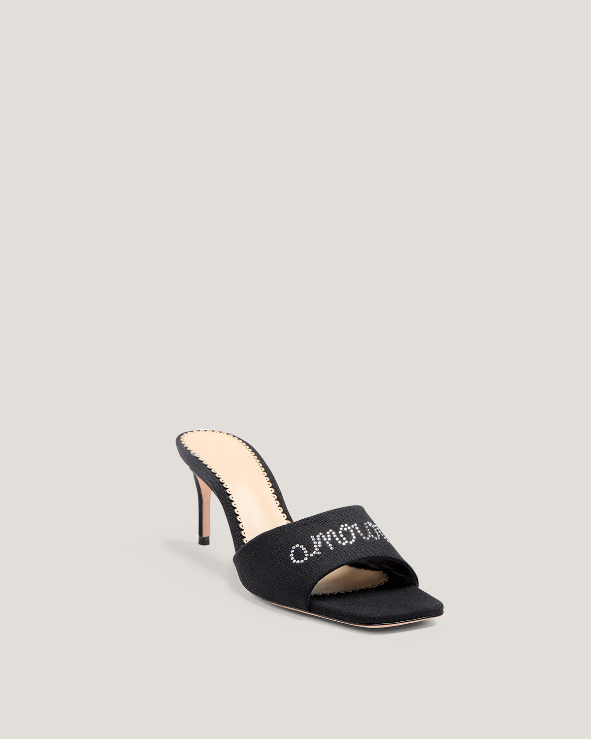 Cinq à Sept June Heatset Linen Mule