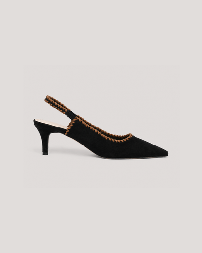 Cinq à Sept Sylvie Suede Slingback Pump