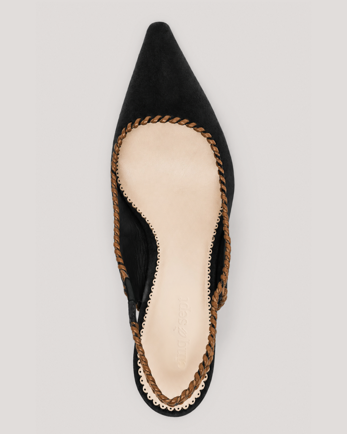 Cinq à Sept Sylvie Suede Slingback Pump