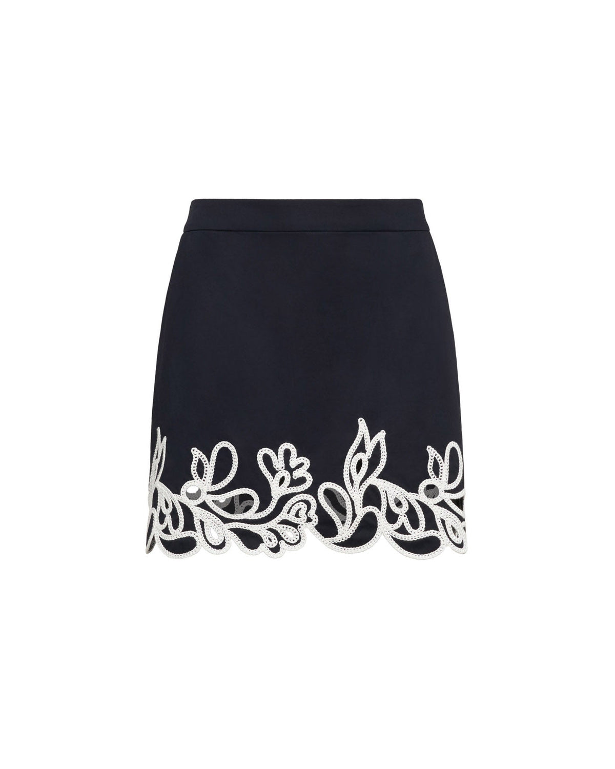 Cinq à Sept Paisley Bloom Embroidered Bonnie Skort