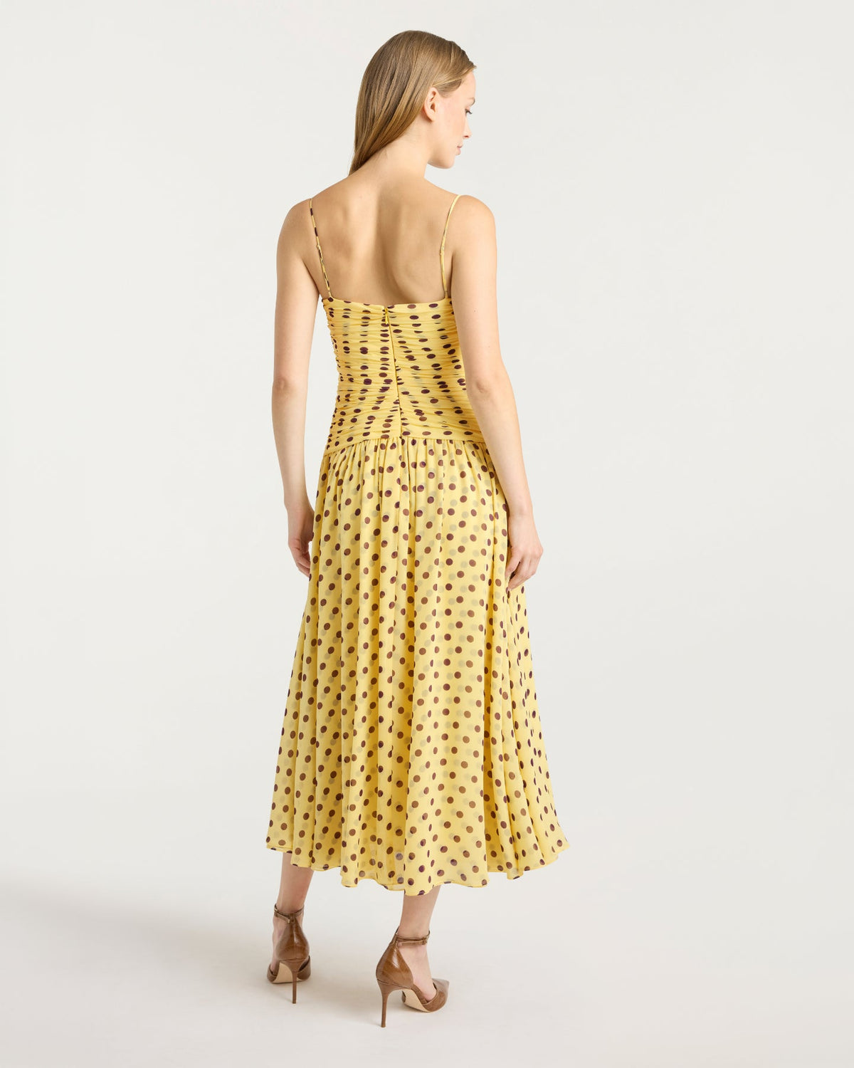 Cinq à Sept Camille Polka Dot Magda Dress