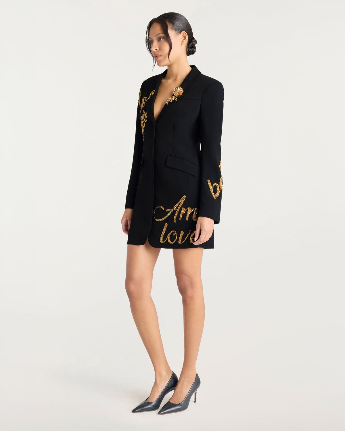 Cinq à Sept Crushed Sequin Loveletter Joel Dress