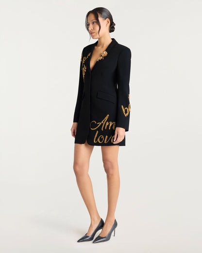 Cinq à Sept Crushed Sequin Loveletter Joel Dress