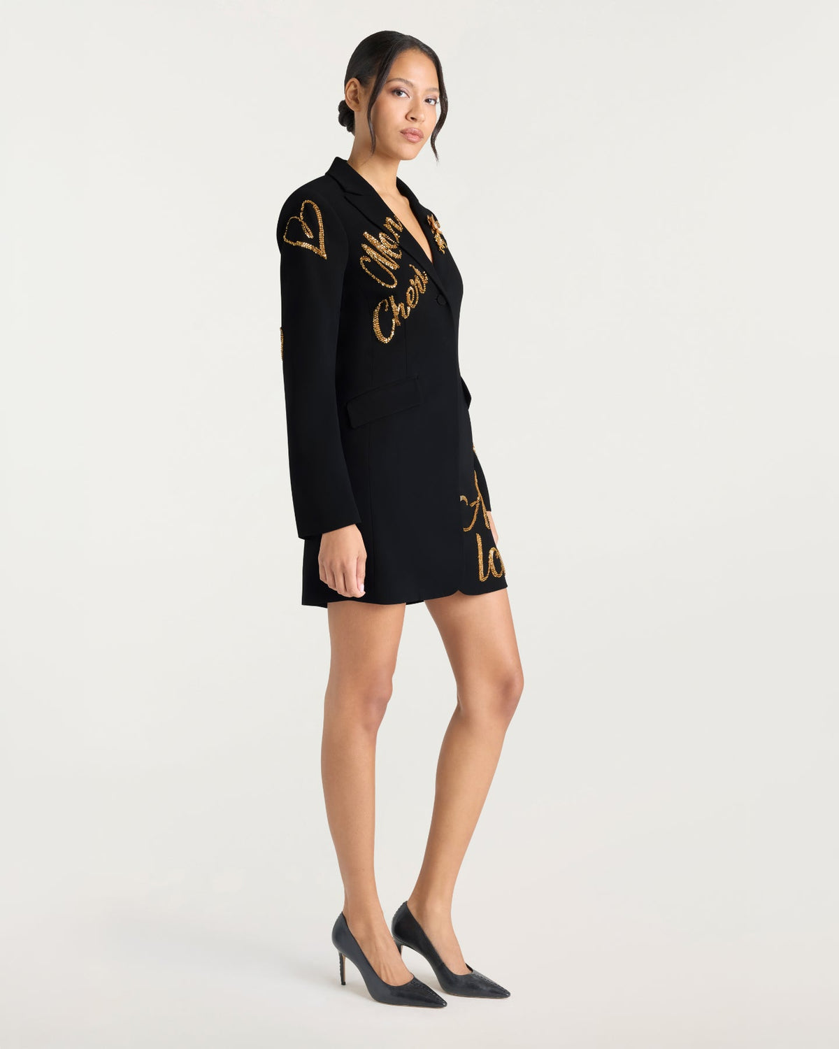 Cinq à Sept Crushed Sequin Loveletter Joel Dress