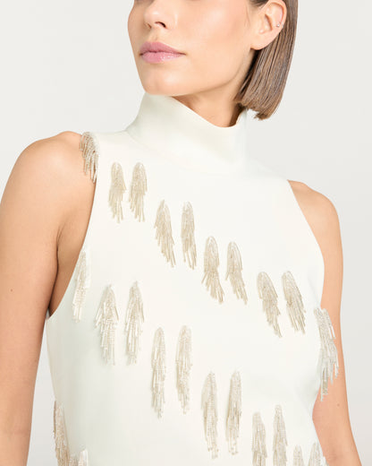 Cinq à Sept Cascade Bugle Micky Dress