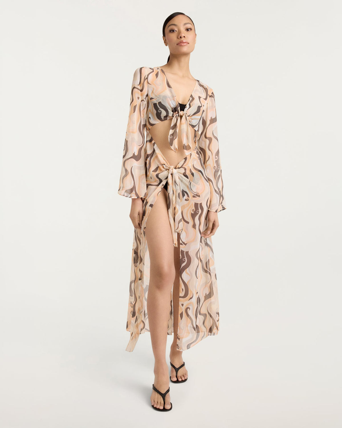 Cinq à Sept Canyon Swirl Talita Coverup