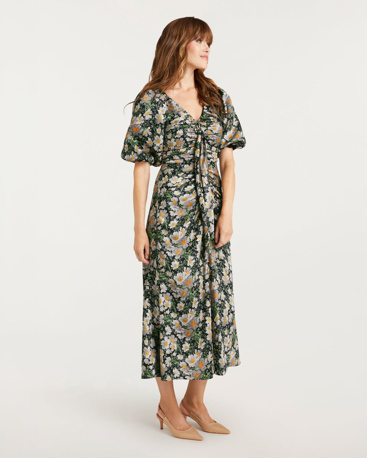 Cinq à Sept Cosmo Flowers Brenton Dress