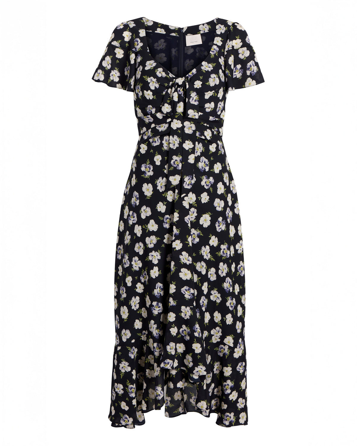 Cinq à Sept Mini Tossed Poppies Isha Dress